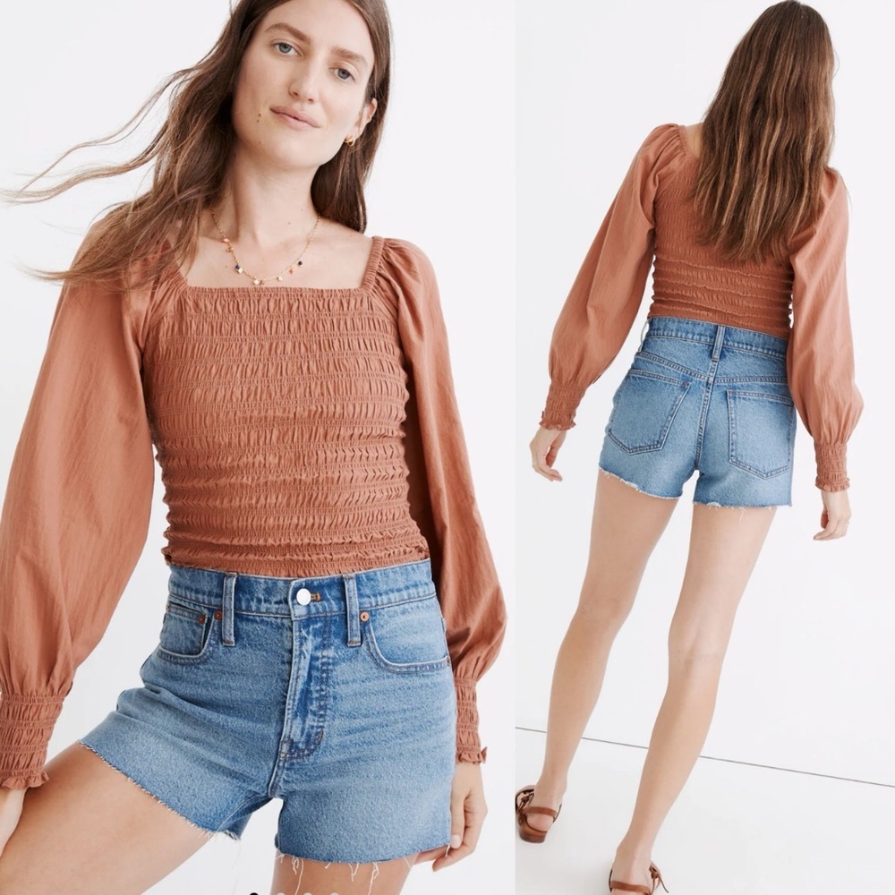 Madewell The Perfect Jean Short in Burnett Wash size 24‎